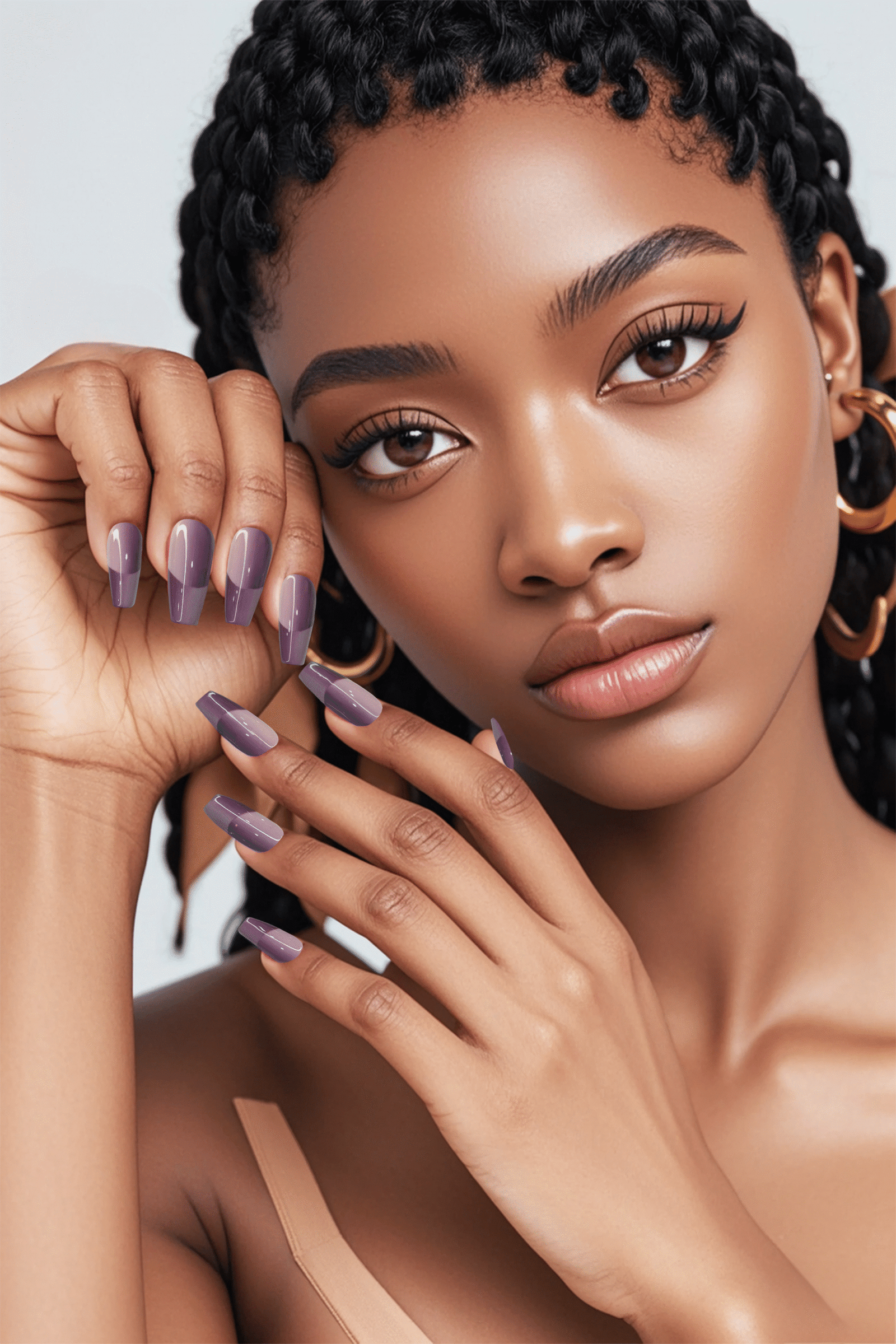 Nail design, elegant and stylish, suitable for all occasions